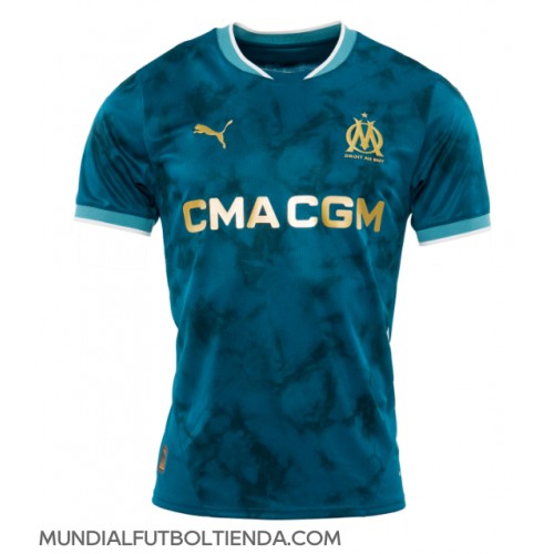 Camiseta Olympique de Marseille Segunda Equipación Replica 2024-25 mangas cortas